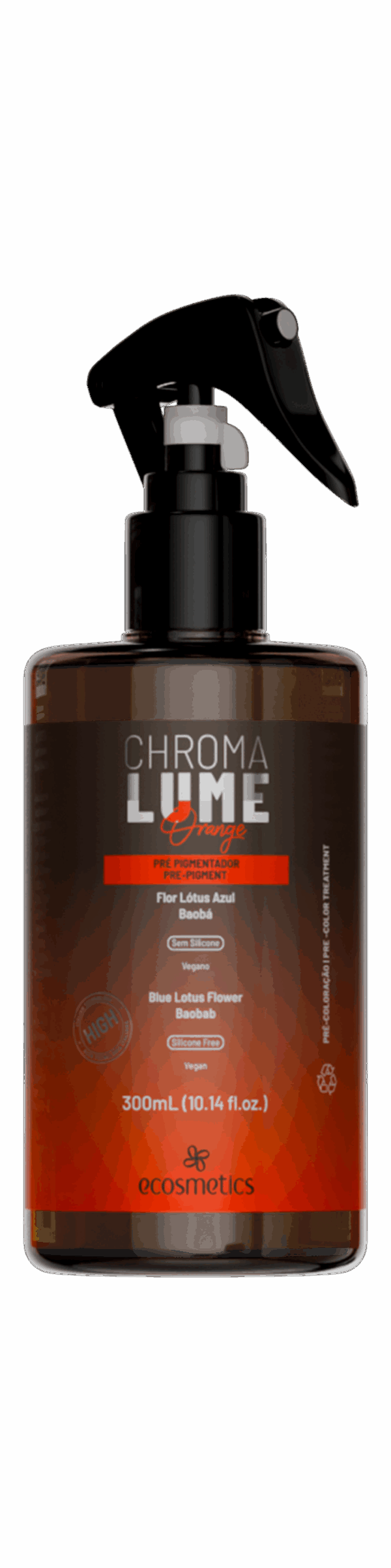 Chroma Lume | Pré-pigmentador Chroma Lume (Orange) | 300 ml